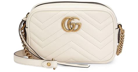 gucci marmont bag cream|gucci marmont cross body bag.